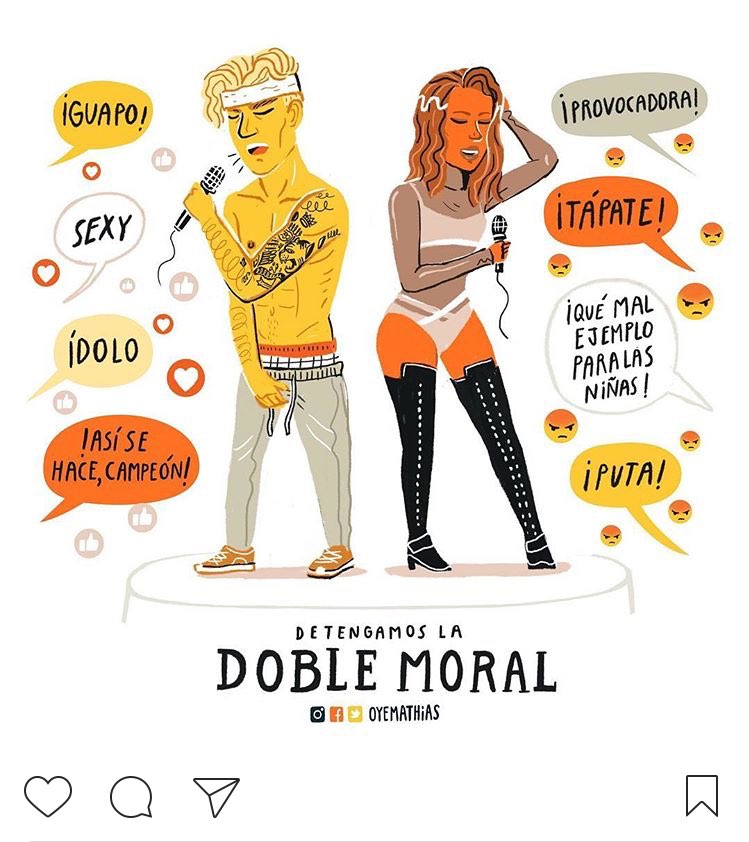 allneedfeminist's tweet photo. Detengamos la doble moral. https://t.co/xqzhWmuPcq