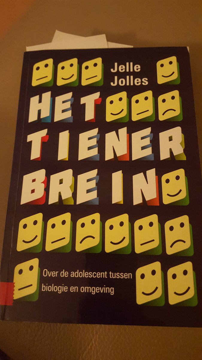 A3vroontje's tweet photo. Het tienerbrein v @JelleJolles is zeer toegankelijk en interessant geschreven. Aanrader voor ouders en docenten! https://t.co/5STFebVYv5