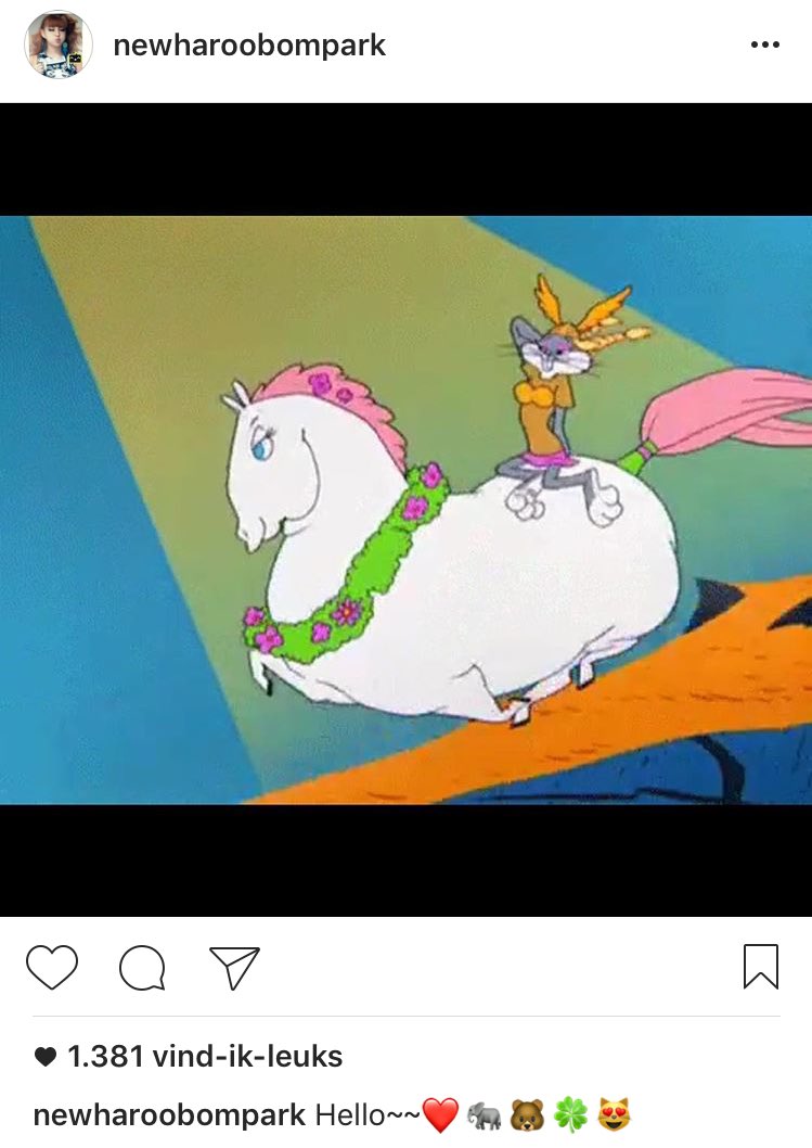 WeLoveBom's tweet photo. [INSTAGRAM] 17.02.10 #BOM's @haroobomkum Instagram Update: "Hello~~❤🐘🐻🍀😻" https://t.co/v1BKTYHJox