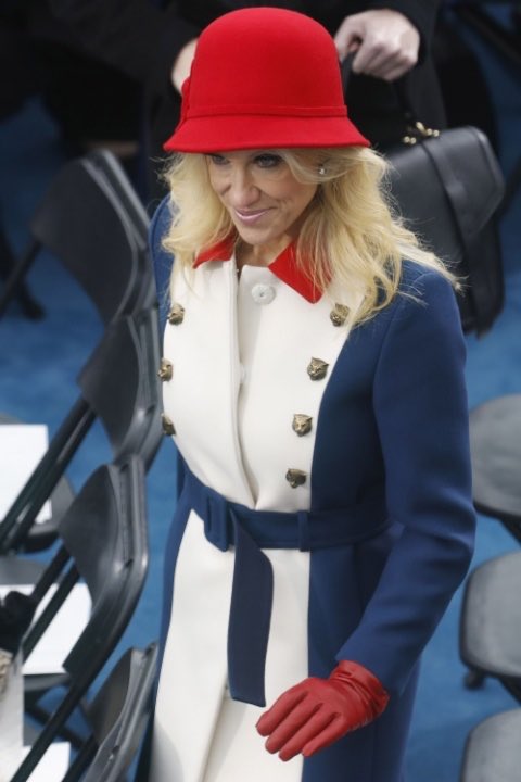 Apart from it being illegal, maybe <a href="/KellyannePolls/">Kellyanne Conway</a> isn't the best spokesperson for a clothing line.