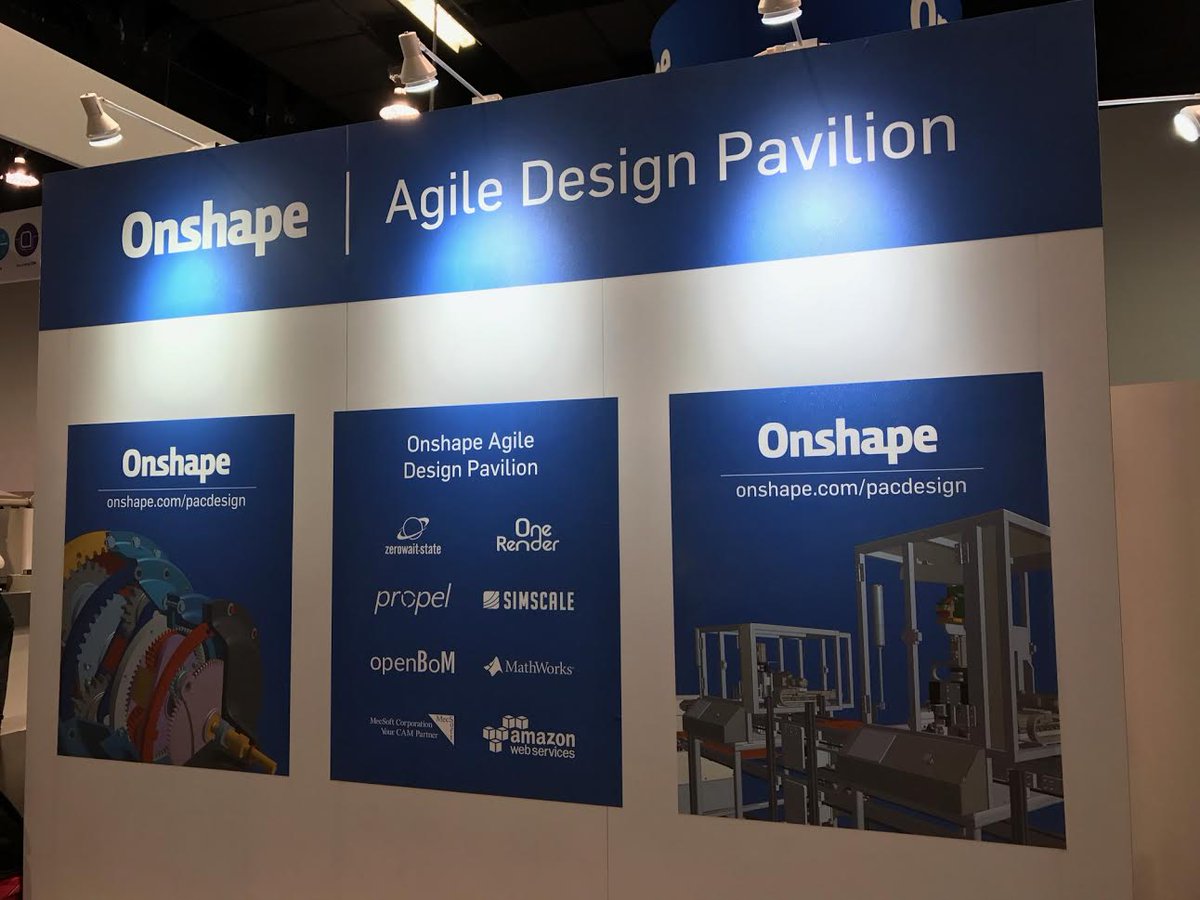 onerender's tweet photo. Last day at #PACDesign
Thank you so much to all attendants &amp; @Onshape partners!
@SimScale @MathWorks @MecSoft @awscloud @PropelPLM @openbom https://t.co/zvmLseqCeK