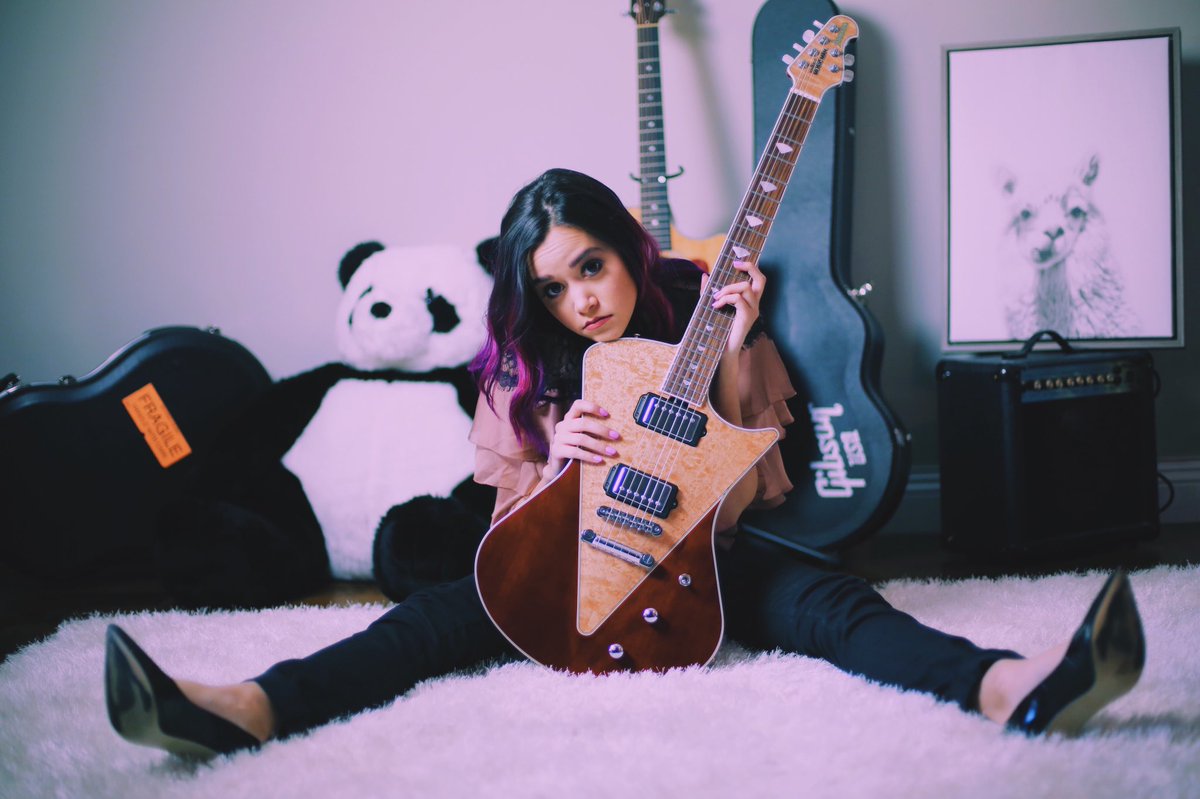 megannicole's tweet photo. Added a new member to the family💜

Saw this guitar in Franklin, TN &amp; couldn't stop thinking about it.  So I had to take it home with me. 🎸 https://t.co/FhehBGl1qn
