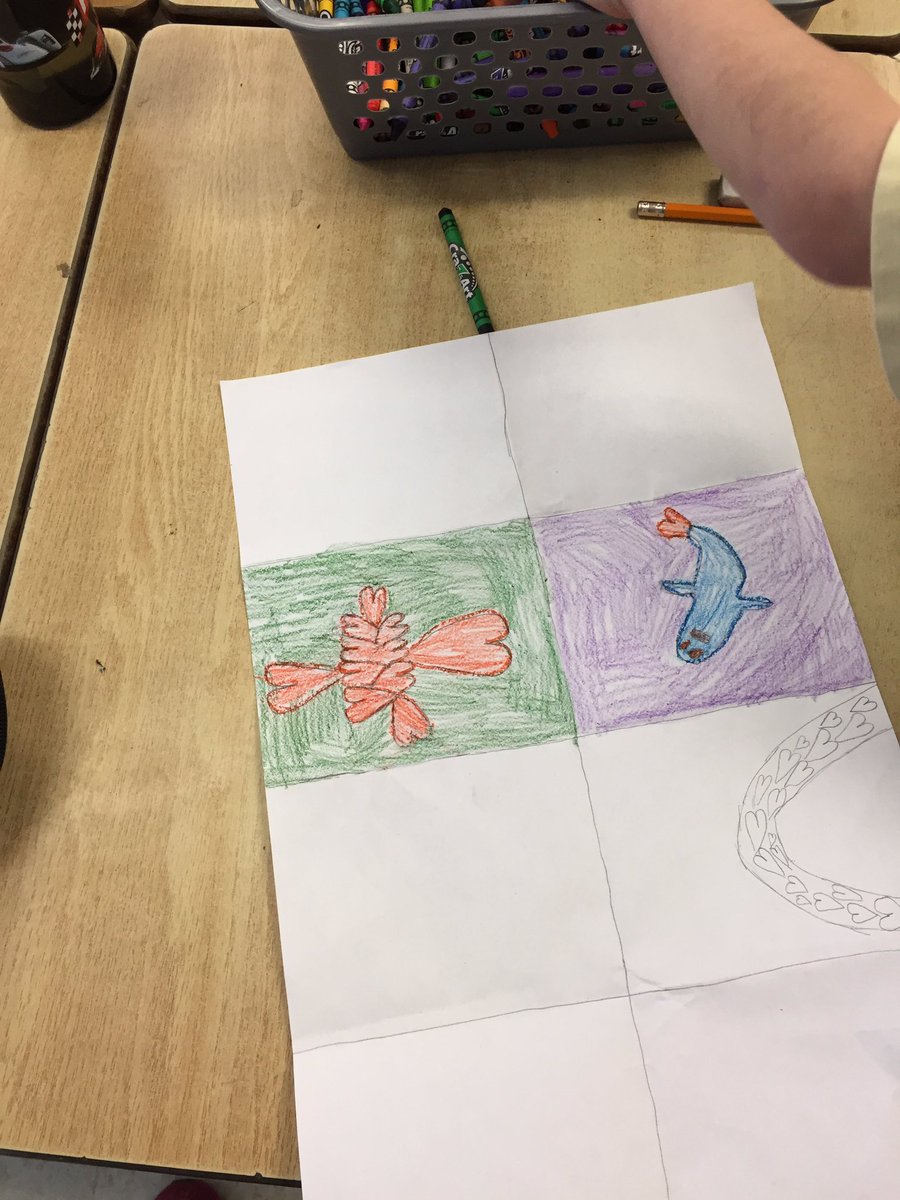 MissLRainey's tweet photo. Open ended valentines art! Using hearts in a variety of ways.@SCDSB_arts https://t.co/0etJp06Cw3
