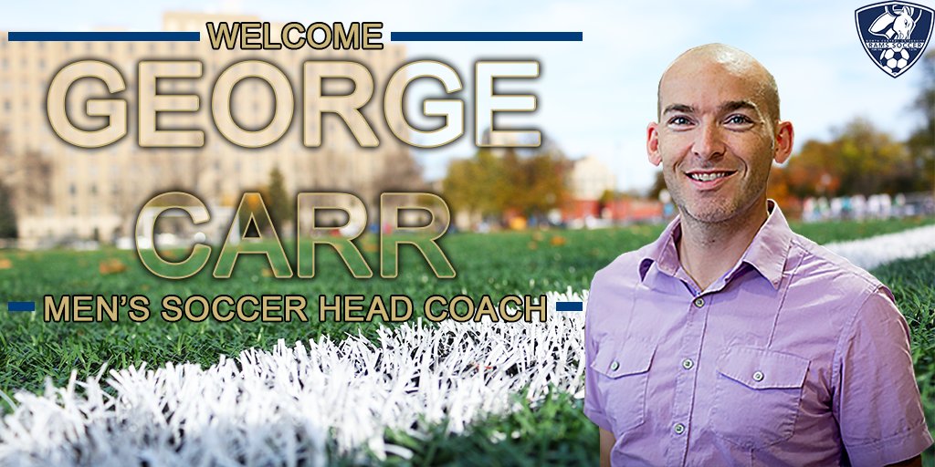 NCU_Business's tweet photo. Congratulations to George Carr! The new men's soccer coach!#soccer #rams #ncu https://t.co/jvbXT4ZHcH
