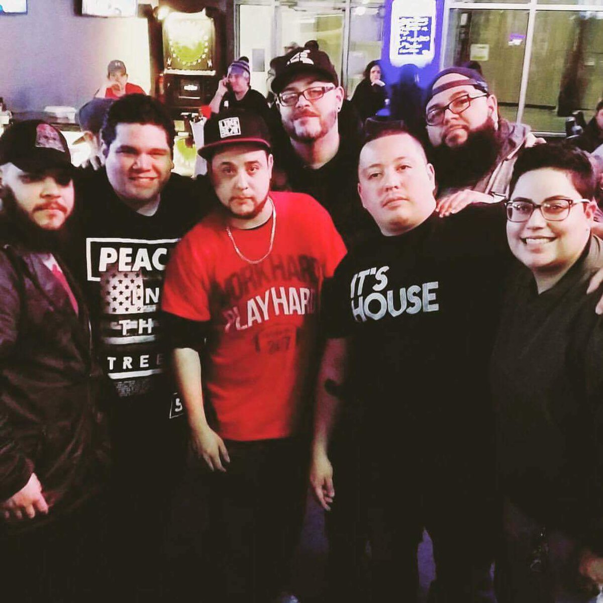 djchrislara's tweet photo. My DJ family. Follow us @PuppetMasterDjz #PMDJz #Pipcraz #fuckwithmeyouknowigotit https://t.co/RqLdjhXL1Z