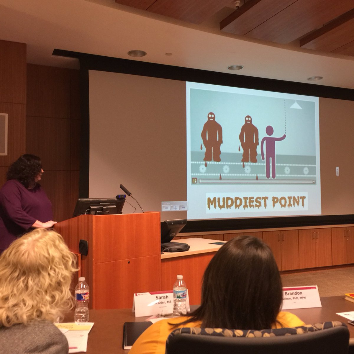 thartman2u's tweet photo. Can use #muddiestpoint to discover clarifications in next class. Works #inperson & #online - #unmcedi https://t.co/KKf9qMY5gh