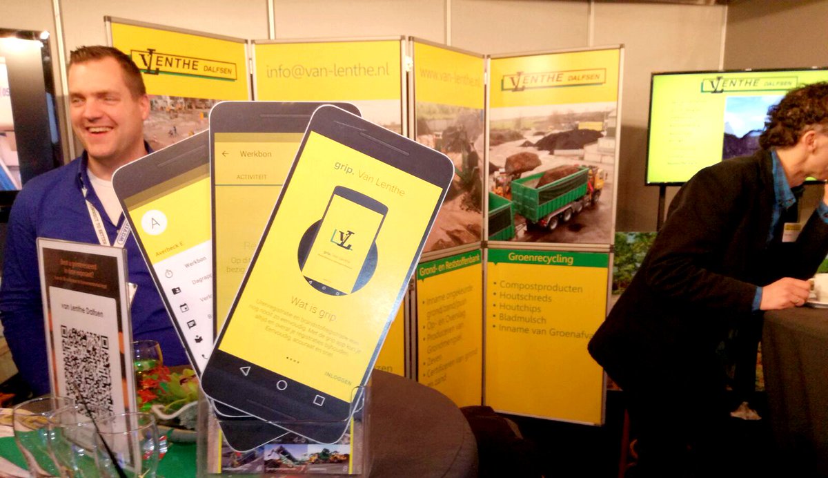 weare52dn's tweet image. #Grip op de @INFRA_EH relatiedagen #digitale #werkbon #GWW #planning #tanken en meer grip52.com