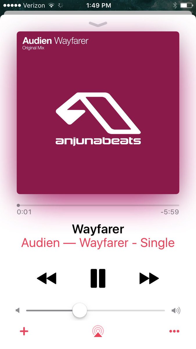 seandancape's tweet photo. To this day, Wayfarer is still one of my favorite tracks of All Time. Love everything you produce 😍, @Audien ! https://t.co/V6PhSkhnH5