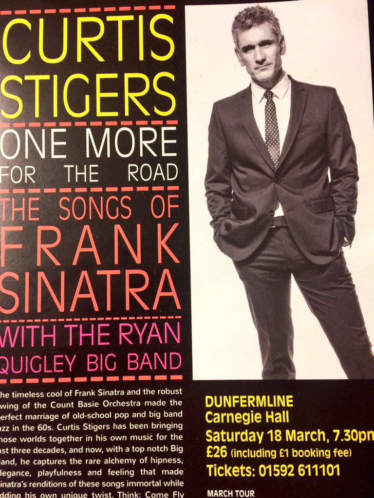 Looking forward to this! <a href="/curtisstigers/">Curtis Stigers</a> #fifejazzfest #sinatra