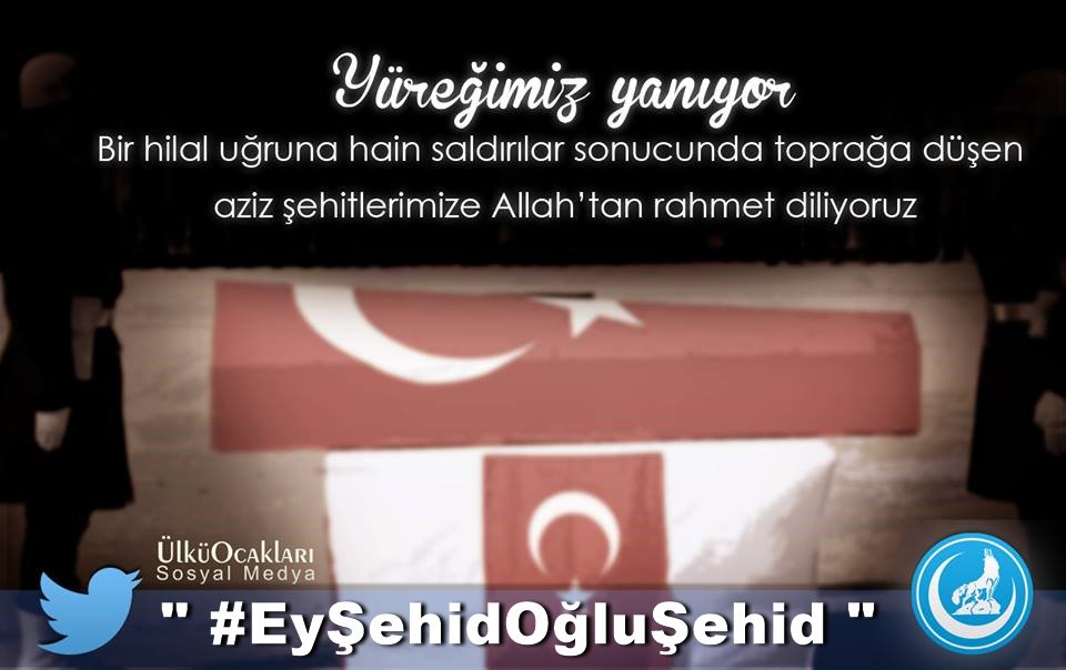 Ulkucu__Hafiza's tweet photo. ÜlküOcakları Gündem Çalışmamızı Yazıyoruz

 " #EyŞehidOğluŞehid " https://t.co/sawD6HlFg6
