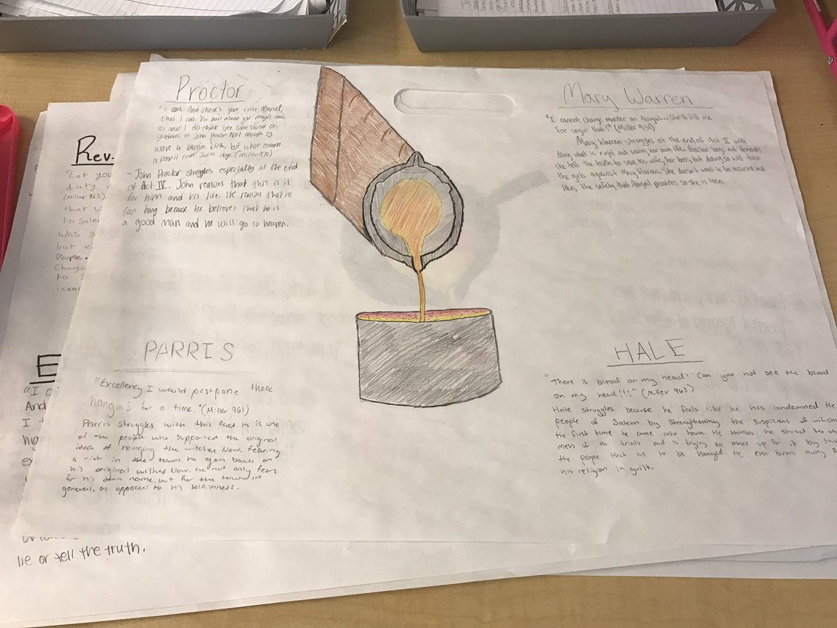 Candace_Baum's tweet image. Practicing claim, data, commentary in groups in Pre-AP English 10 #MCSLearn #proudtobeajet #mcsconnect #TheCrucible
