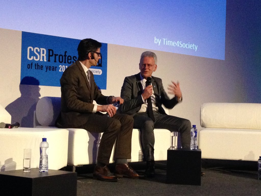 #csrprofessional of the year 2016: zinvol, verbinding, dialoog, evenwicht, goesting, enthousiasme... onthoud ik alvast <a href="/Time4Society/">Time4Society</a>