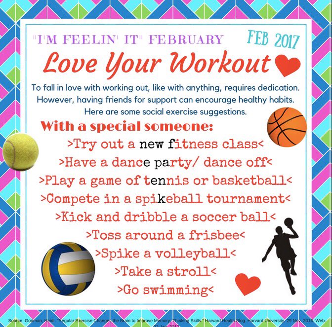 VillanovaHealth's tweet photo. "I'm Feelin' it February": Love Your Workout! https://t.co/wYQ8c2XfjZ