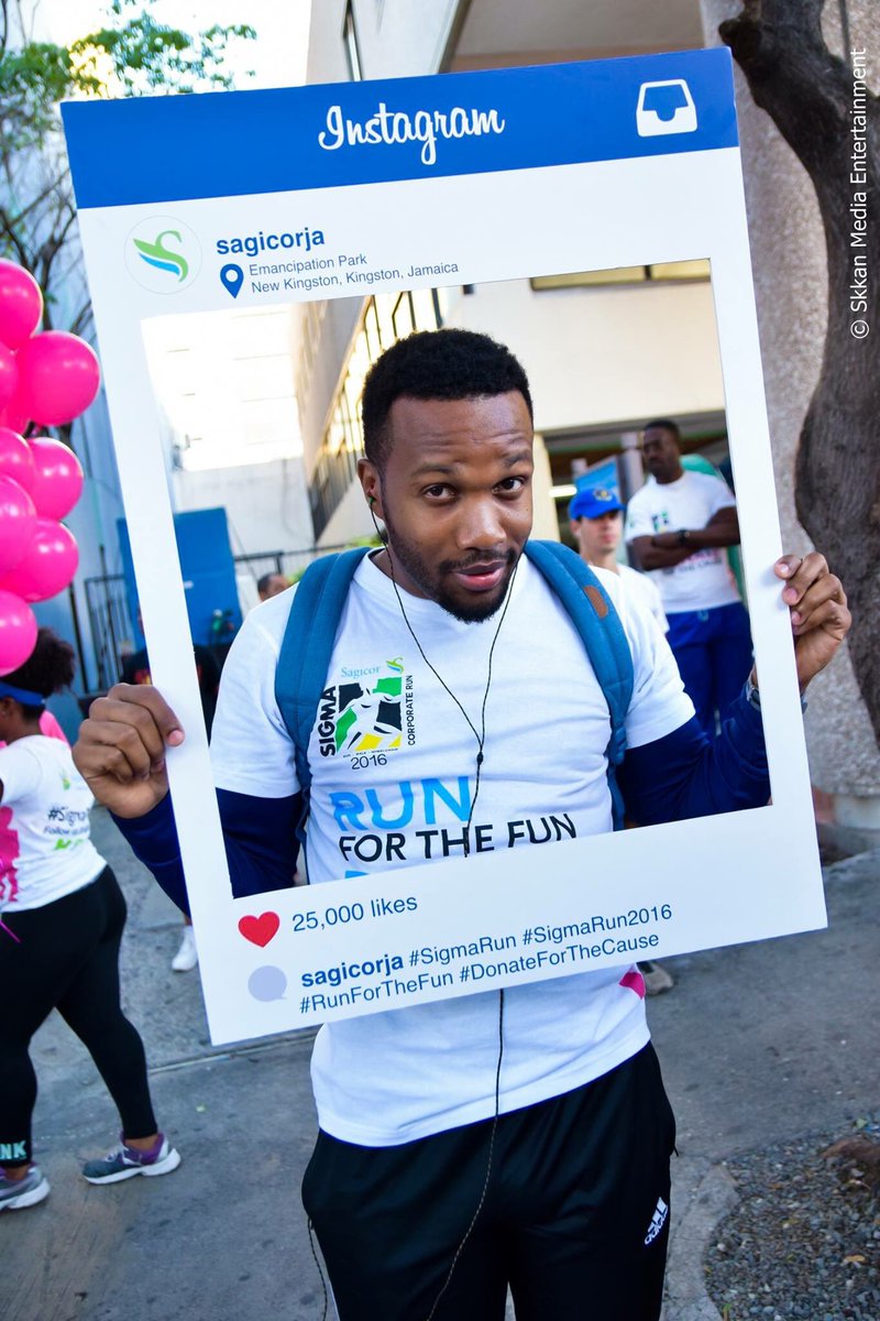 SagicorJa's tweet photo. #TBT @AgentSasco had a great time at #SigmaRun2016! Are you ready for #SigmaRun2017? https://t.co/LexHSCeKPL