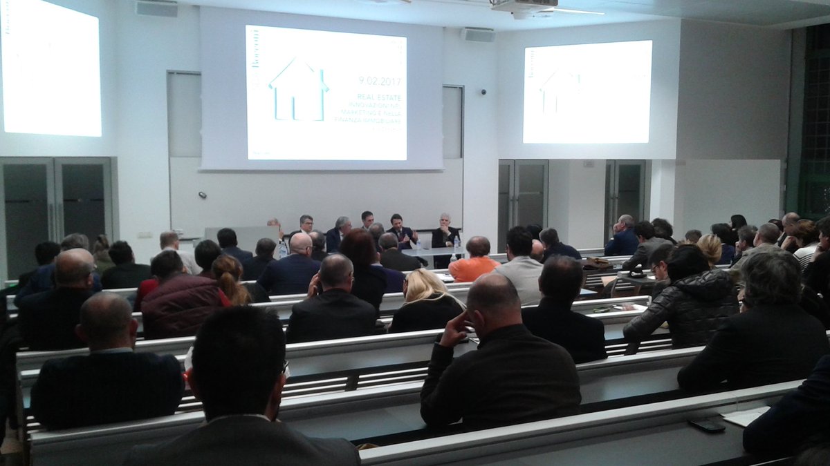 sdabocconi's tweet photo. #REWorkshop M. Abbadessa @Hines: un immobile, per avere valore, deve essere di qualità, non è più sufficiente che sia in una zona appetibile https://t.co/Xa3nN7wbFB