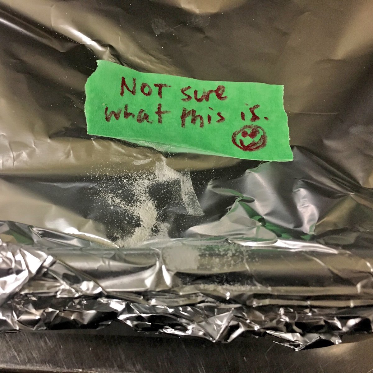 ChefJoLusted's tweet photo. When you tell them to 'cover &amp; label everything' 🙄 @KitchenTape #kitchentape 😝 https://t.co/KNwyLHtWDv