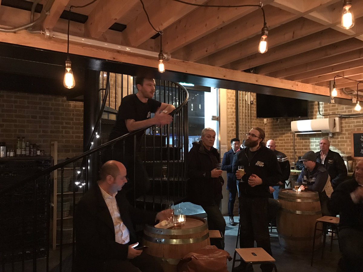 DialArch's tweet photo. Our neighbours, @hopstuffbrewery have launched a new beer! #FourHourSession! We've come along to support &amp; sample! 😉 Well done guys! 🍻 https://t.co/76NerM2SrJ
