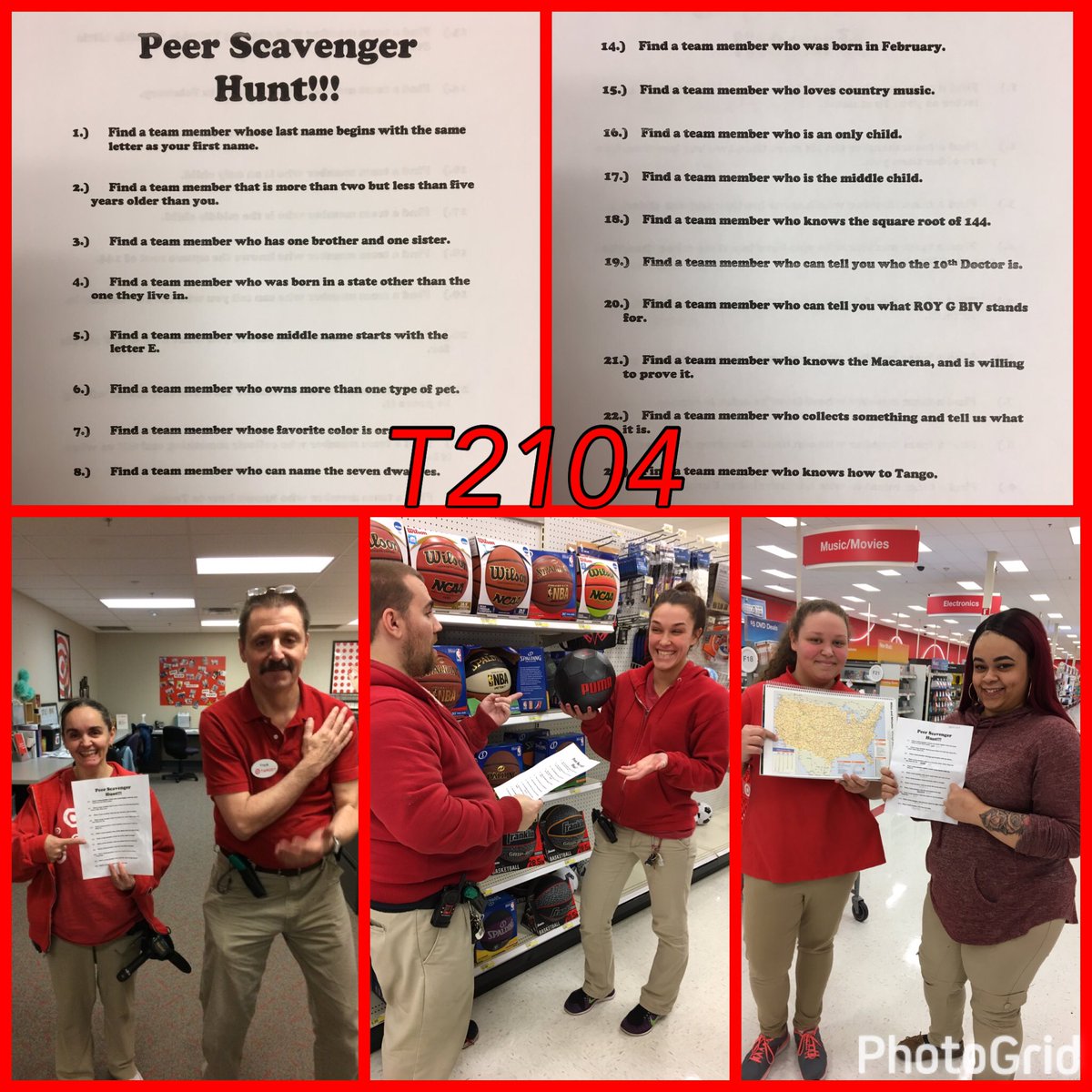 #T2104 Snow day❄️☃️ fun with a Peer Scavenger Hunt!! Thanks Brie! 😄<a href="/DaneiaSimms/">Daneia Simms</a> @brieoreilly23 @megmarkiewicz