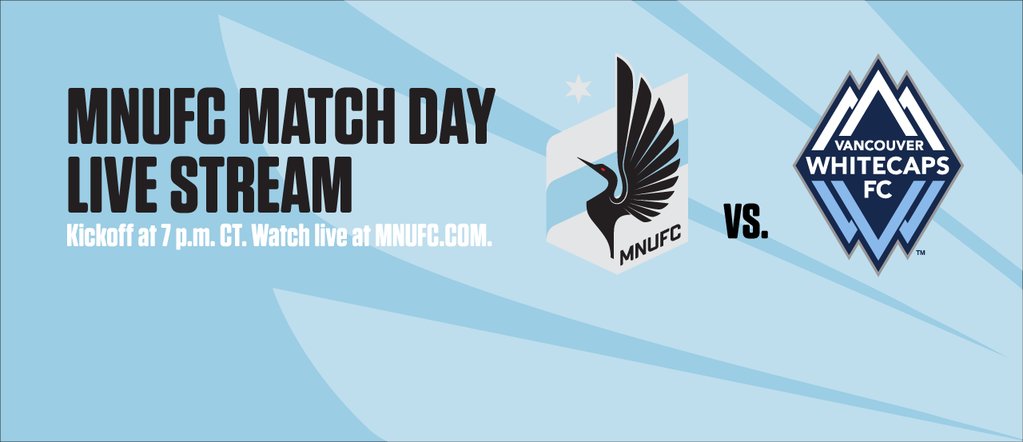 MNUFC's tweet photo. Tonight, tonight... 

Stream » https://t.co/VjpBcdJS3Y

#MNUFC https://t.co/nmVqABUH6S
