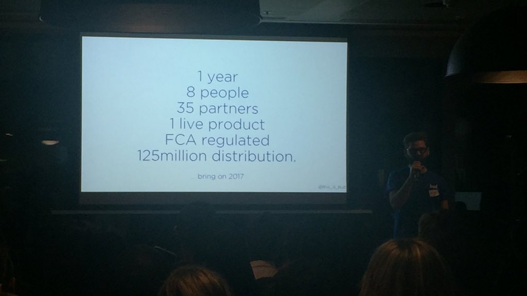 zebrapeople's tweet photo. Impressive stats on @this_is_bud from @JCtheOriginal  #fintechdesignfamily https://t.co/oevMjgAfla