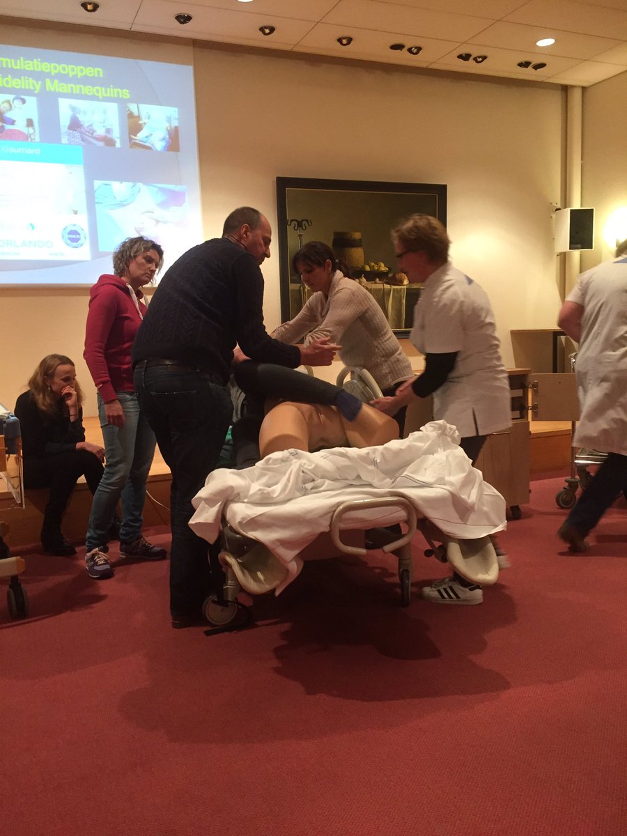 Inspirerende simulatietraining met hele keten bij VSV Antonius/Woerden