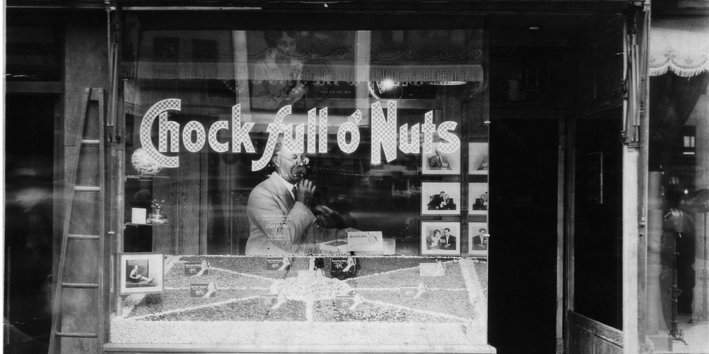 Chock full o'Nuts (chockfullonuts) Twitter