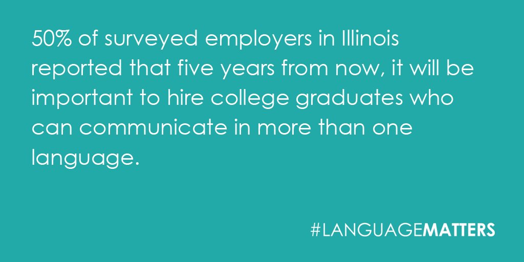 AC_Global's tweet photo. The demand for language isn't just in Illinois — it's growing across the country. #LanguageMatters https://t.co/owBfmbg5NN