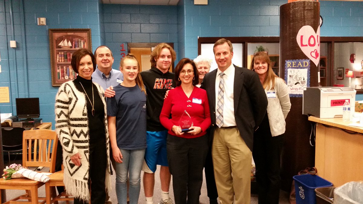 Congratulations to Marty Blaydes,  Cobb County Library Media Specialist of the year!