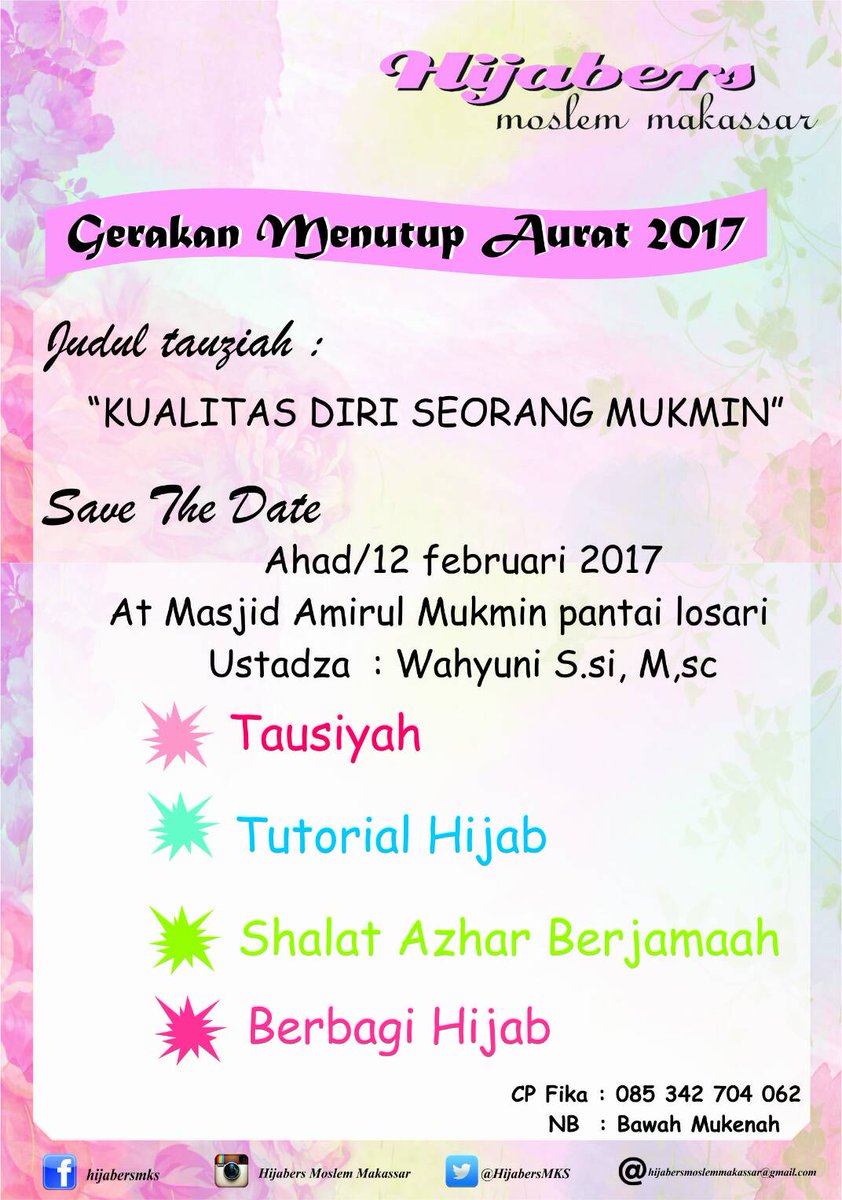 Assalamualaikum warahmatullahi wabarakatuh. Dont miss it ukh 🙏