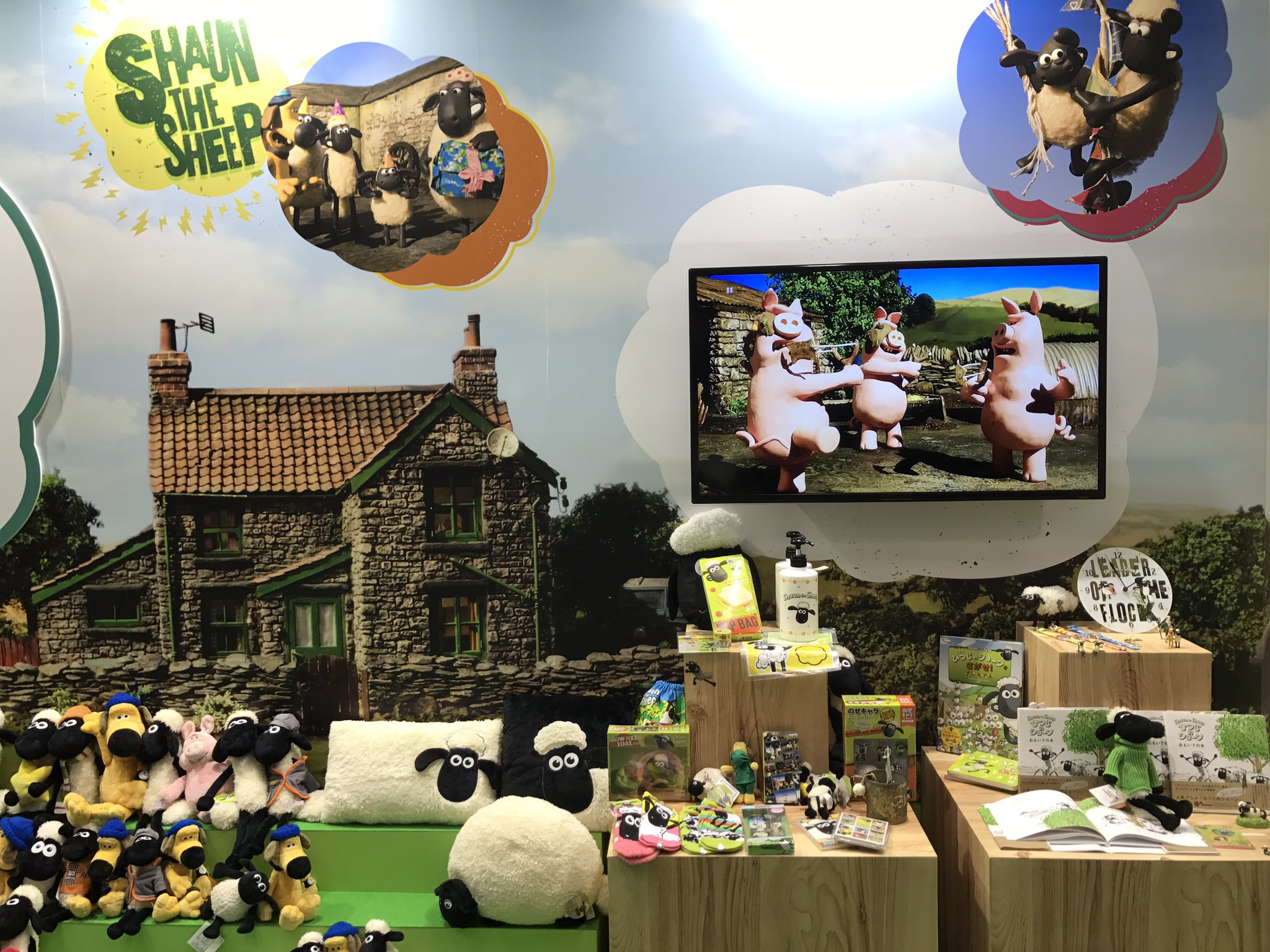 ひつじのショーン 公式 Twitterren 第回東京インターナショナル ギフト ショーにひつじのショーンも出展中です 本日の最終日も頑張ります T Co 12dsqj6uj3 Twitter