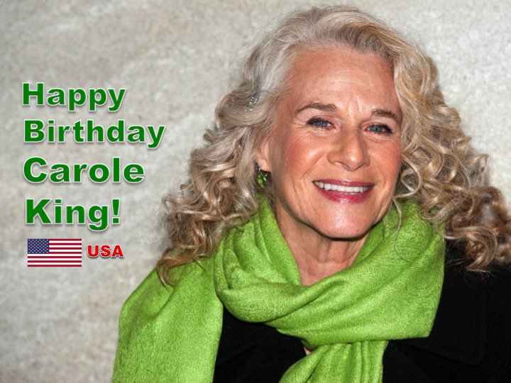 Happy Birthday to the Legendary Carole_King              