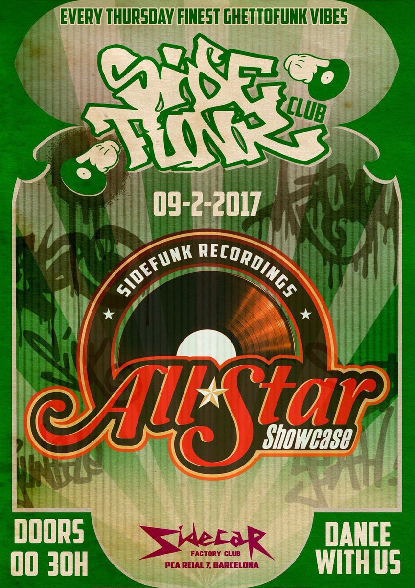 SideFunkMusic's tweet photo. 2nite we are rockin da funky beats w/ @NachoRuiz @dacutmaker @alexishowdj #DjRe #AllStar #showcase https://t.co/MvBSVNOfPf