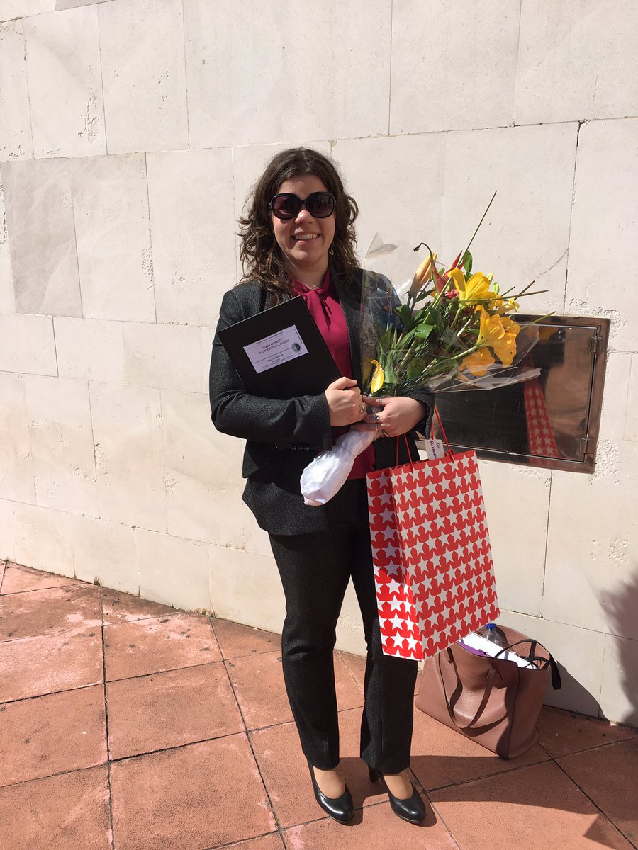 Janapka's tweet photo. Made it! I'm a #PhD now! Thanks my supervisors @aederocl for the support! https://t.co/ow4omg68M9