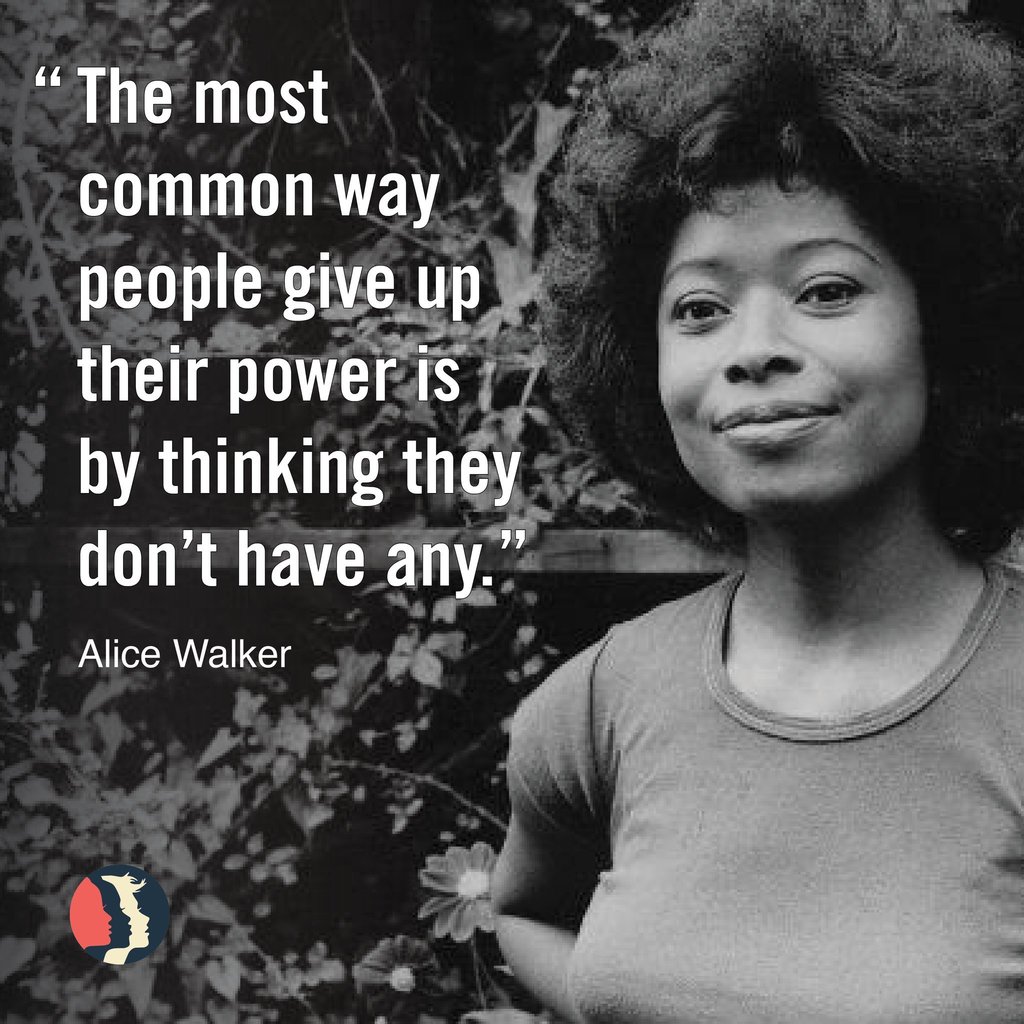 Womensmarch: Join us in wishing Alice Walker a very happy birthday! Thank you for your 
