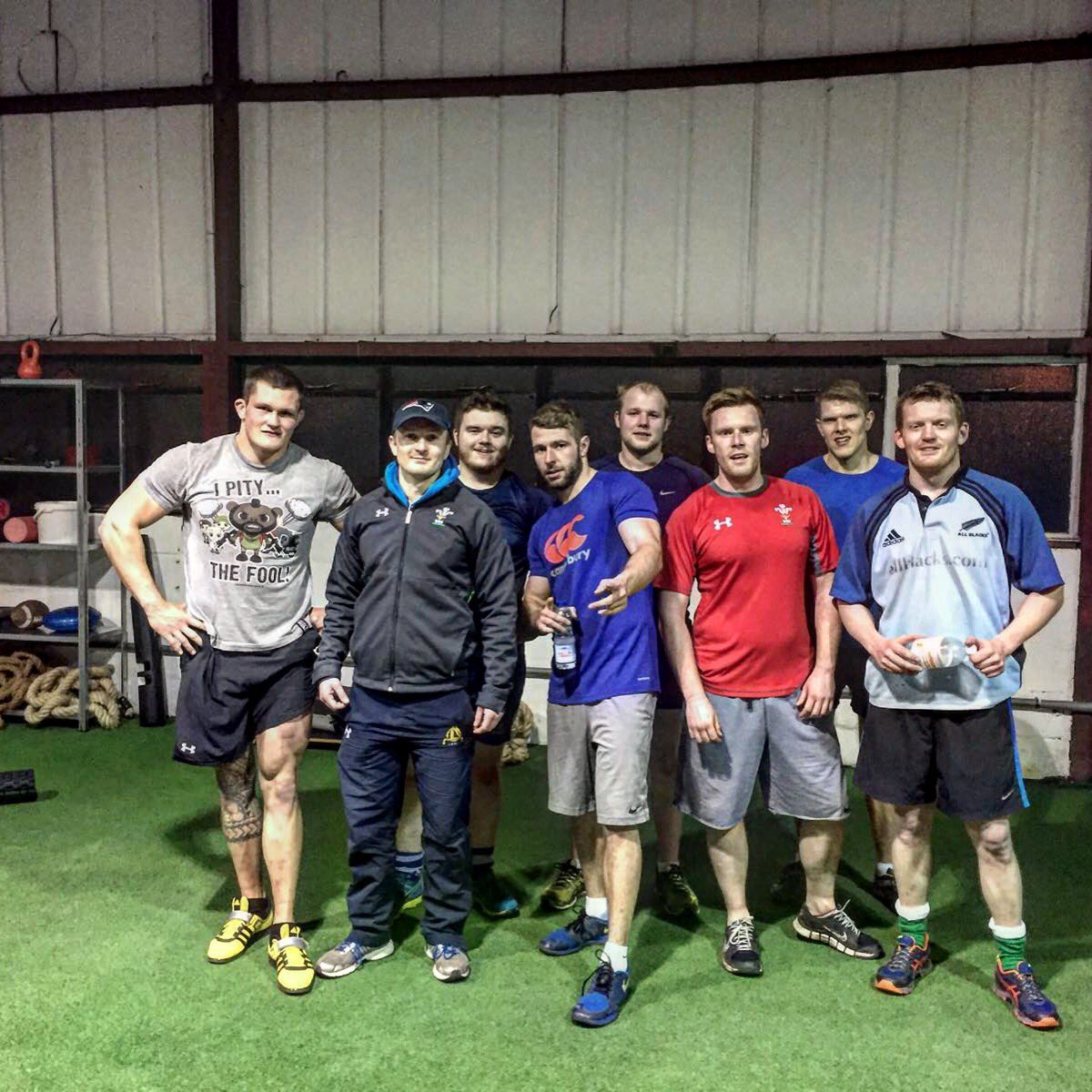 Nearly all smiles at the end of a brutal circuit. Top effort lads 💪 #TheCompound