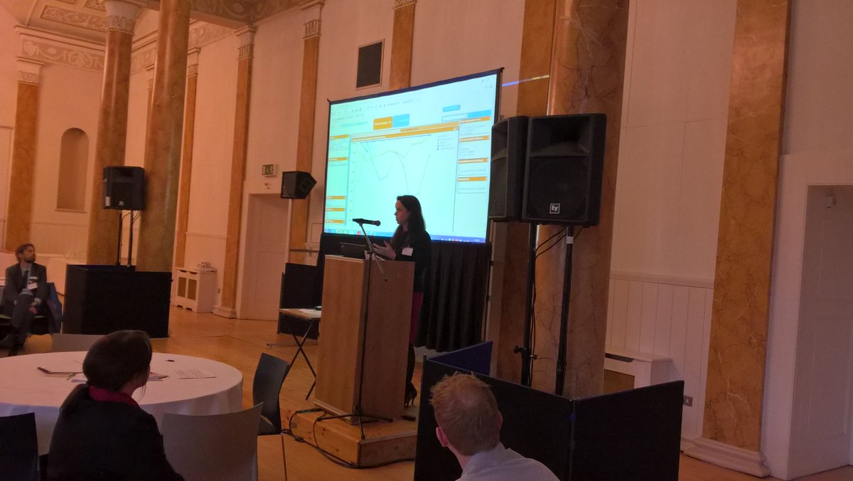 EoinGaels's tweet photo. @ciarakirke demonstrating new #VTEQI dashboard developed by HSE OoCIO BI team at VTE collaborative event today. #ONEeHI @ehealthireland https://t.co/ZGGsSeBMGY