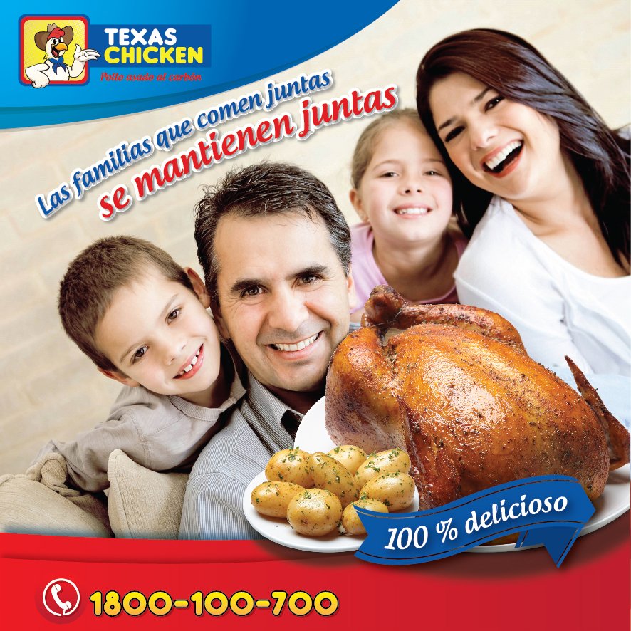 TexaschickenEC's tweet photo. Siempre es mejor un delicioso pollo asado Texas Chicken para compartirlo con quien más quieres!
Pedidos a domicilio 1800 100 700. https://t.co/aQvPWQ2a67