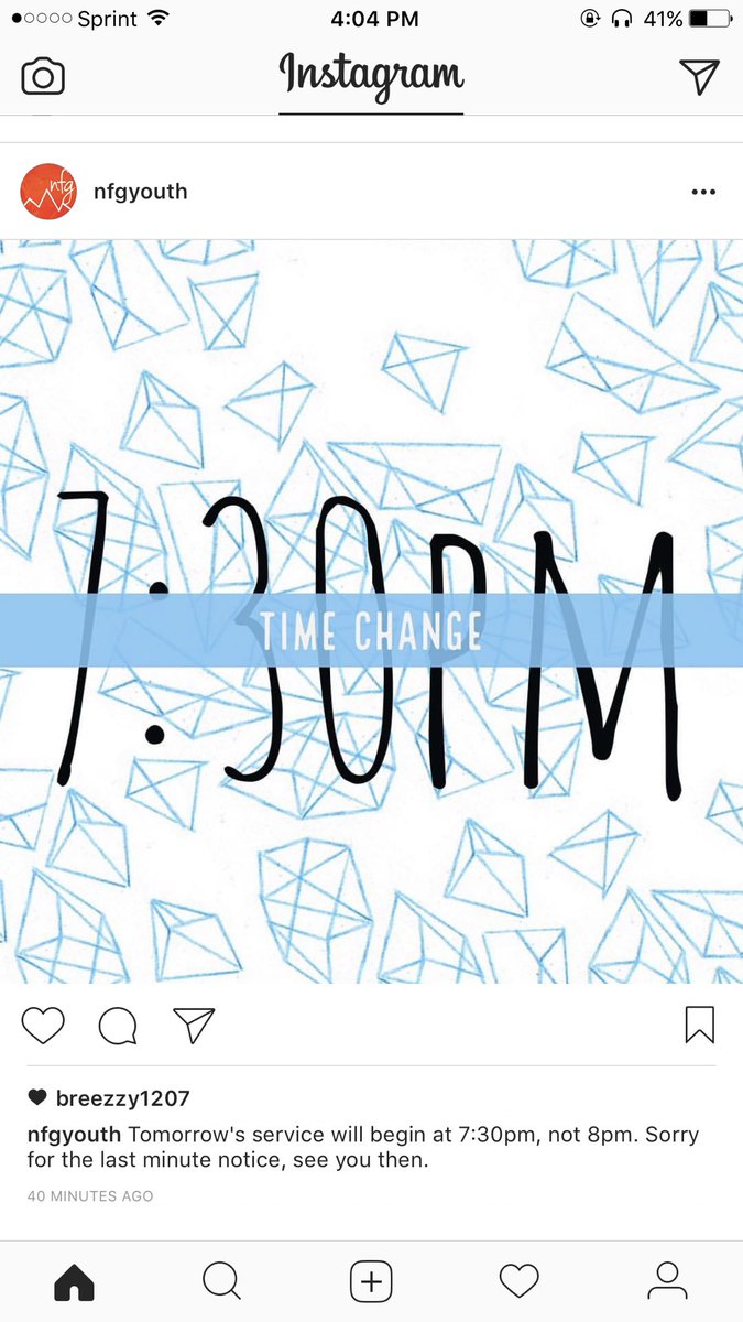 NFGYouth's tweet photo. Have you followed us on instagram yet? Oh and yeah tomorrow we start early! See you there. https://t.co/KajW1bnWQc