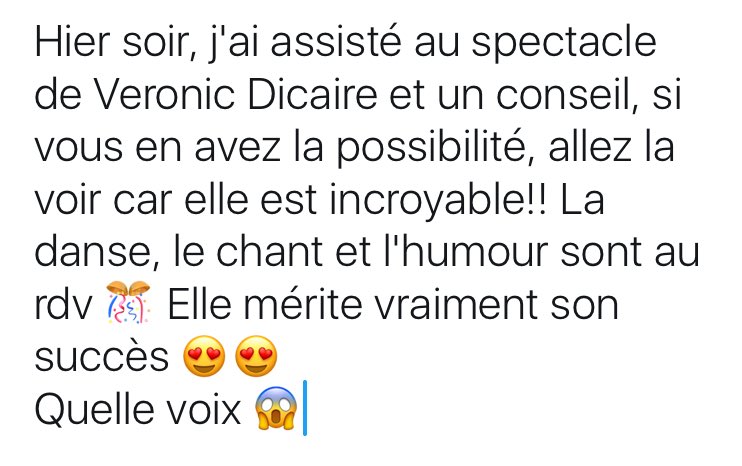 marine_mklf's tweet photo. #VeronicDicaire #DicaireShow #ShowGirl #Feu #Voices #LeKiff 😍😍 @veronicdicaire @ZenithNantes https://t.co/jzZcEf3Cqs