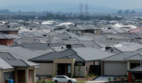 ParrotOfTheDay's tweet photo. Never mind the ugliness, lack of privacy and energy costs... Where will birds live in our new suburbs? https://t.co/rXdNOFreE9