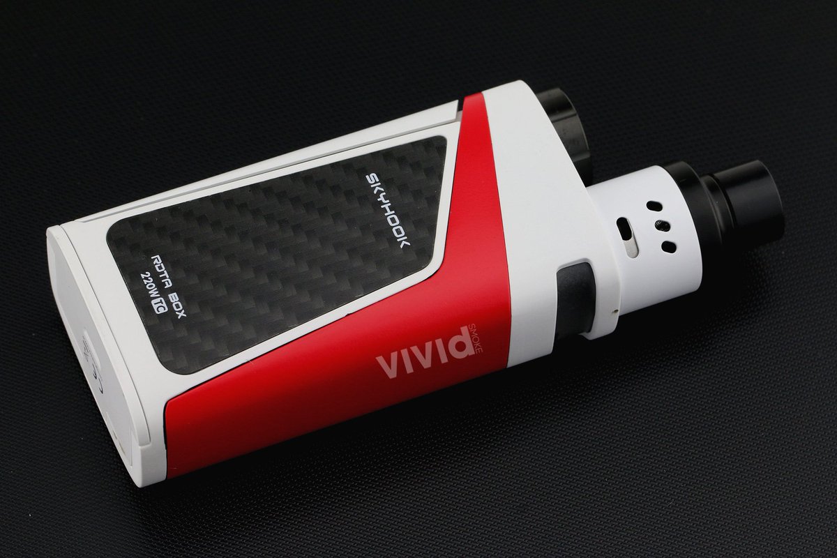 vividsmoke's tweet photo. The Smok Skyhook RDTA Box. 220 Watts TC box mod with an all-in-one design. Available in a variety of colors: https://t.co/GyNlCwYWgx #vape https://t.co/rkspvBXkyU