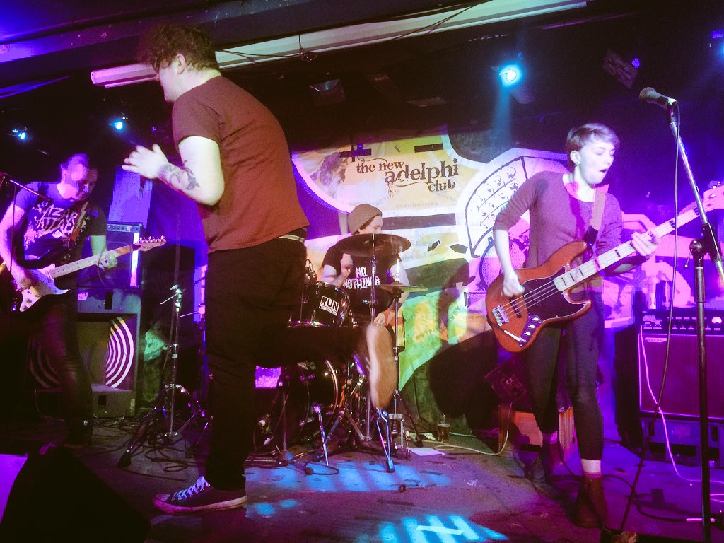 TBMPhull's tweet photo. Henrietta lacks going wild at our @fmauk @bigmusicUK gig. Great turn out already. https://t.co/Rn7HlegX8I