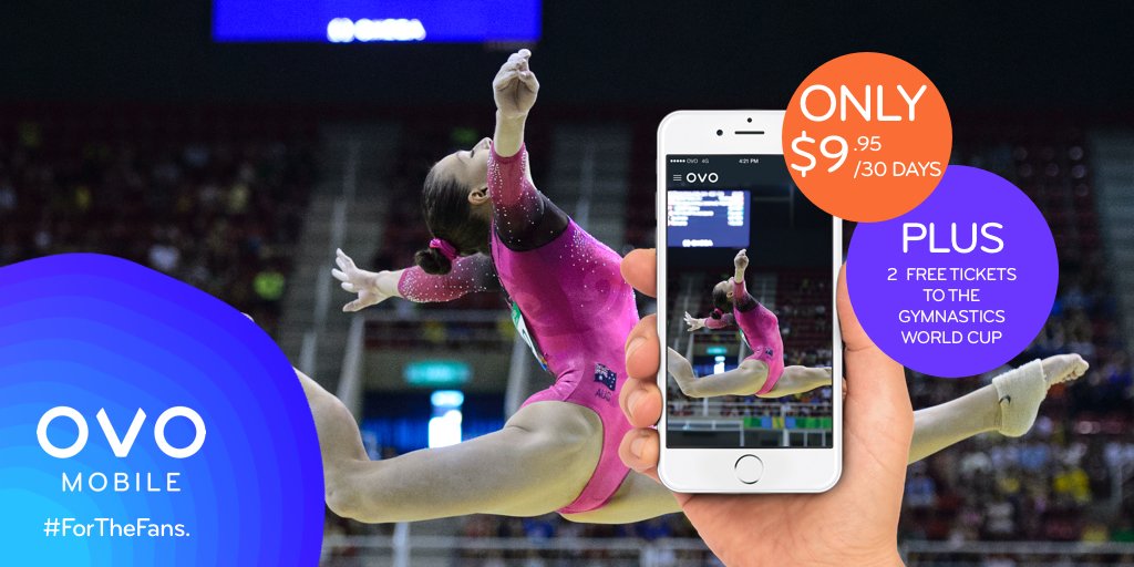 gymworldcup's tweet photo. .@OVOplay are offering gymnastics fans 2 FREE TICKETS to the #GymnasticsWorldCup when you sign up before Feb 19! https://t.co/h4NnSBAQUe https://t.co/wjZc870LGt