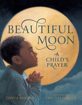 A student checked out Beautiful Moon today. He raved about it. He hugged it tight and said it was amazing. Thanks @tonyaboldenbook! :)