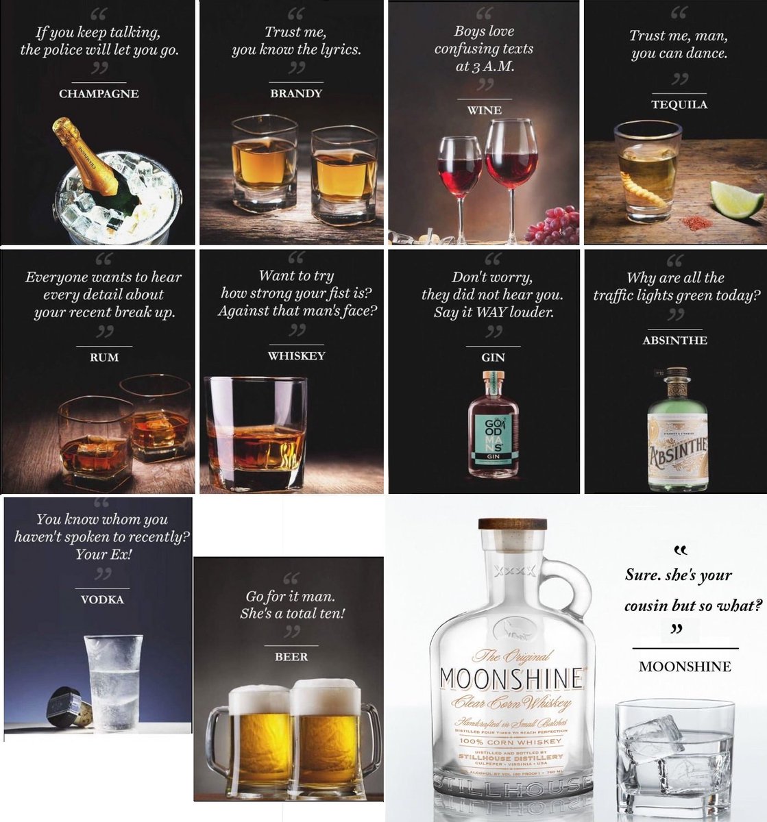 DrunkWithStyle's tweet photo. If alcohol could talk... https://t.co/lCM4tBECTt