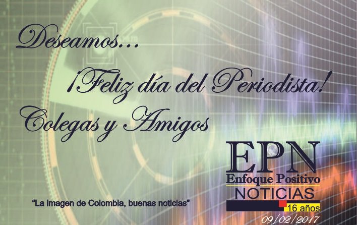 Feliz #DiaDelPeriodista