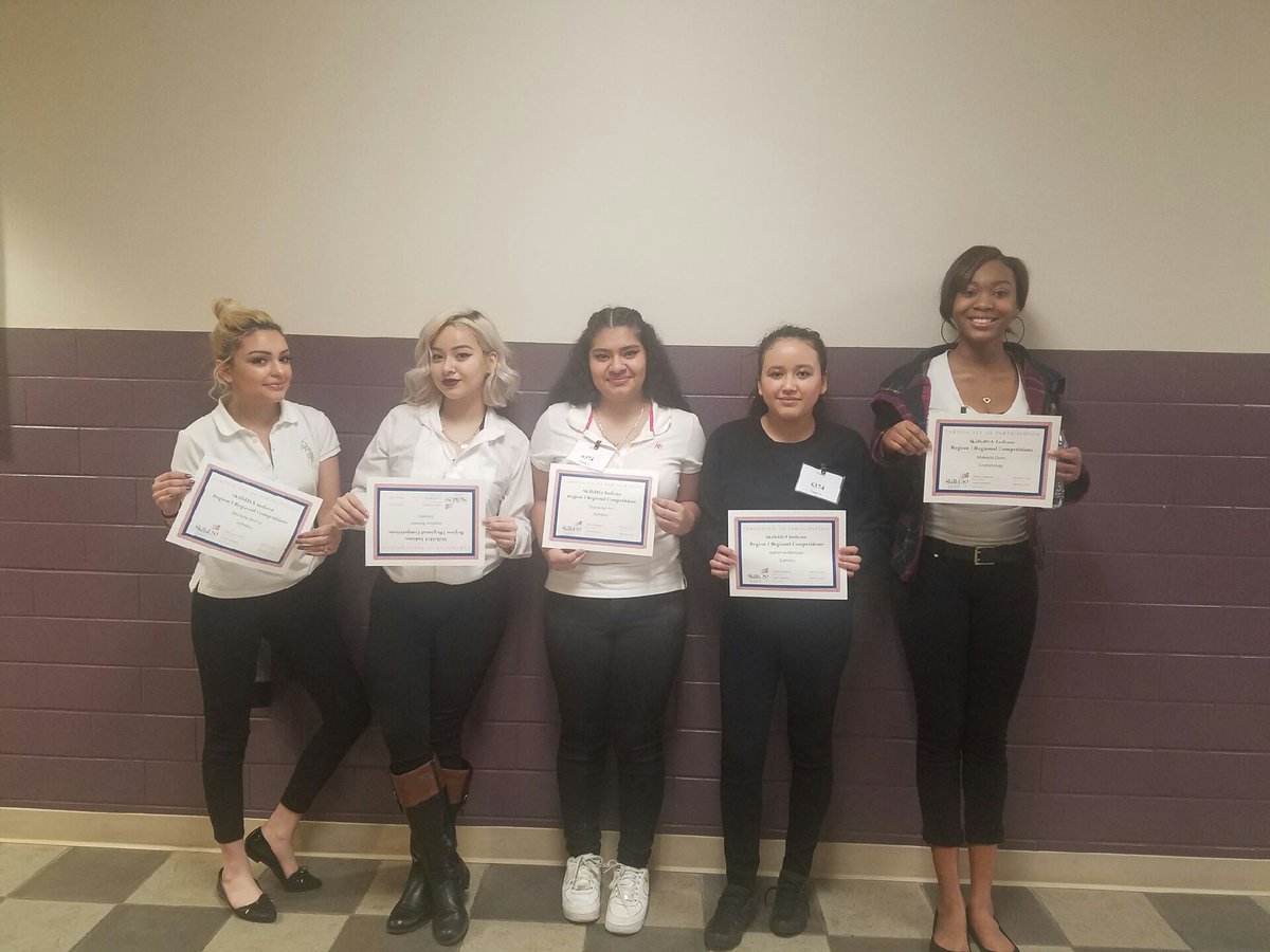 PikeHighSchool's tweet photo. Congrats Scott Decker for HVAC and Joselyne Romero for estetics; both qualifying for Skills USA state. https://t.co/4ZfkwAru9k