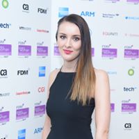 everywomanUK's tweet photo. The winner is Gabrielle Corria for her amazing work in #tech #recruitment &amp; impact on the local community #bridgend @FDMGroup #techawards https://t.co/aO8pOY9TeD
