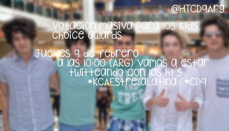 HTCD9Arg's tweet photo. ⚠️Votación Masiva ⚠️
RT para difundir 
#KCAEstrellaLatina  #CD9 https://t.co/yefGtRArTS
