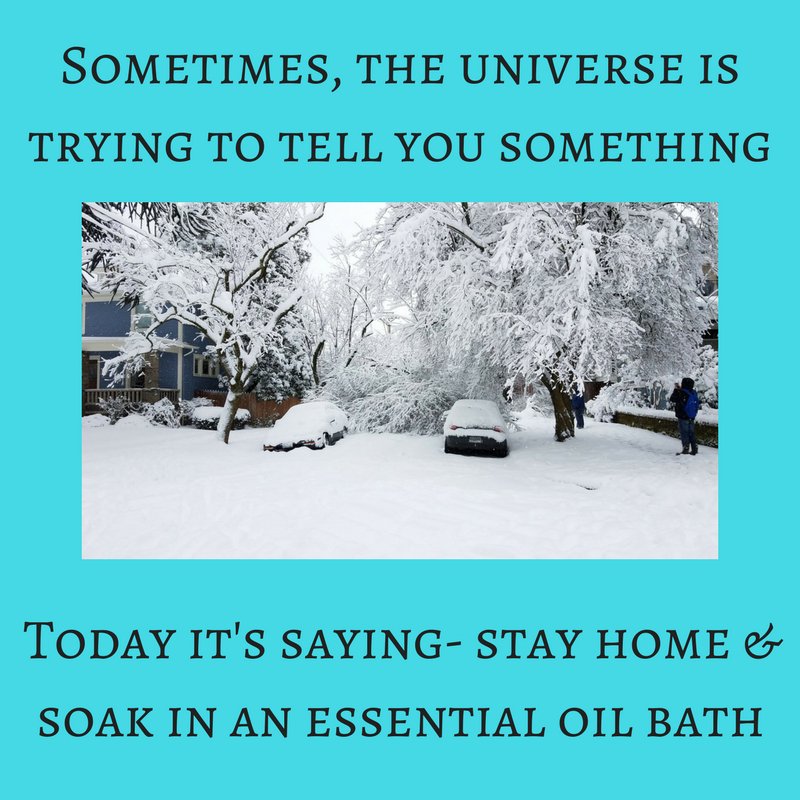 EOStill's tweet image. igg.me/at/essentialoi… #SnowDay2017 #aromatherapy #essentialoils  #soak #bath #staysafe #indiegogo
